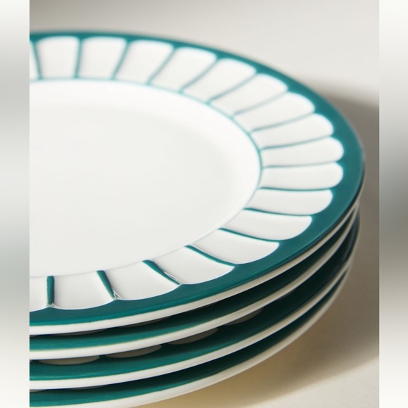 Anthropologie The Latte Stoneware Side Plates, Set of 4:
Boulevard Edition - Picture 2 of 2